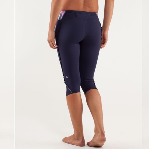 Lululemon Run Fast And Free Crop Leggings - Picture 2 of 14
